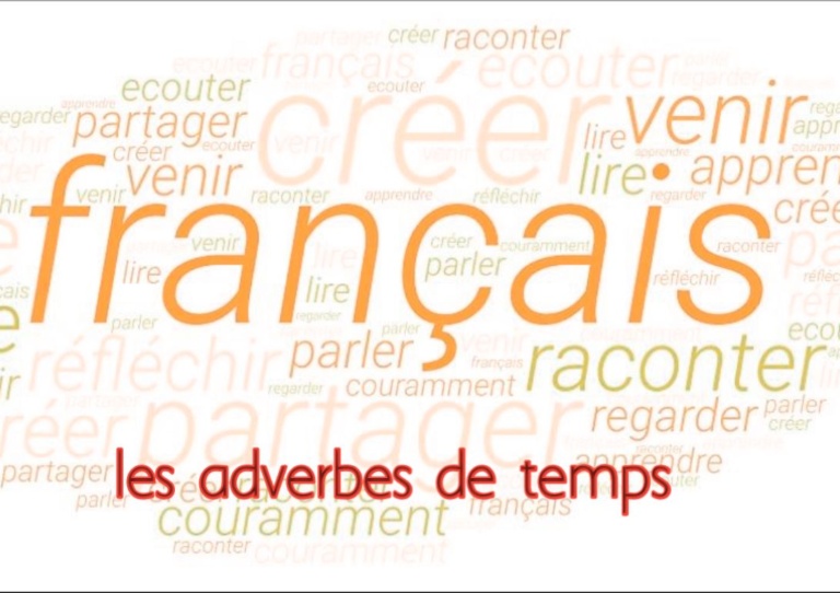 Adverbe De Temps Cours Et Exercice Facile - Cours De Français