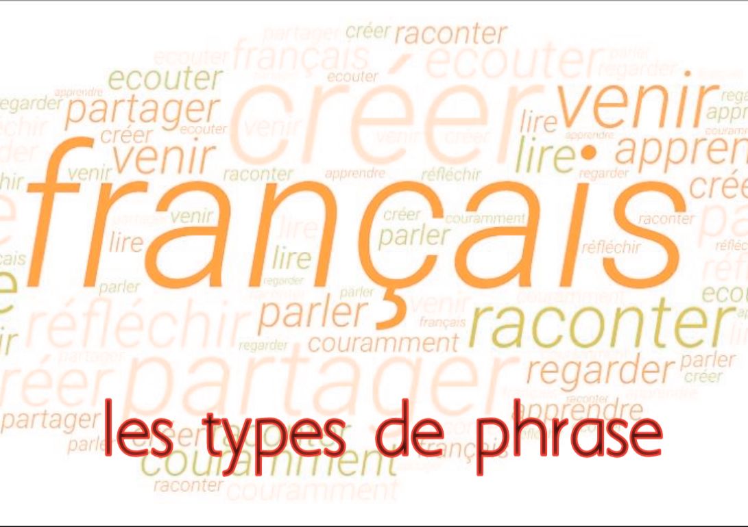 types de phrases