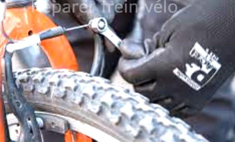 Réparer frein vélo