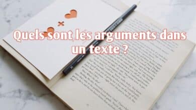 Quels sont les arguments dans un texte ?