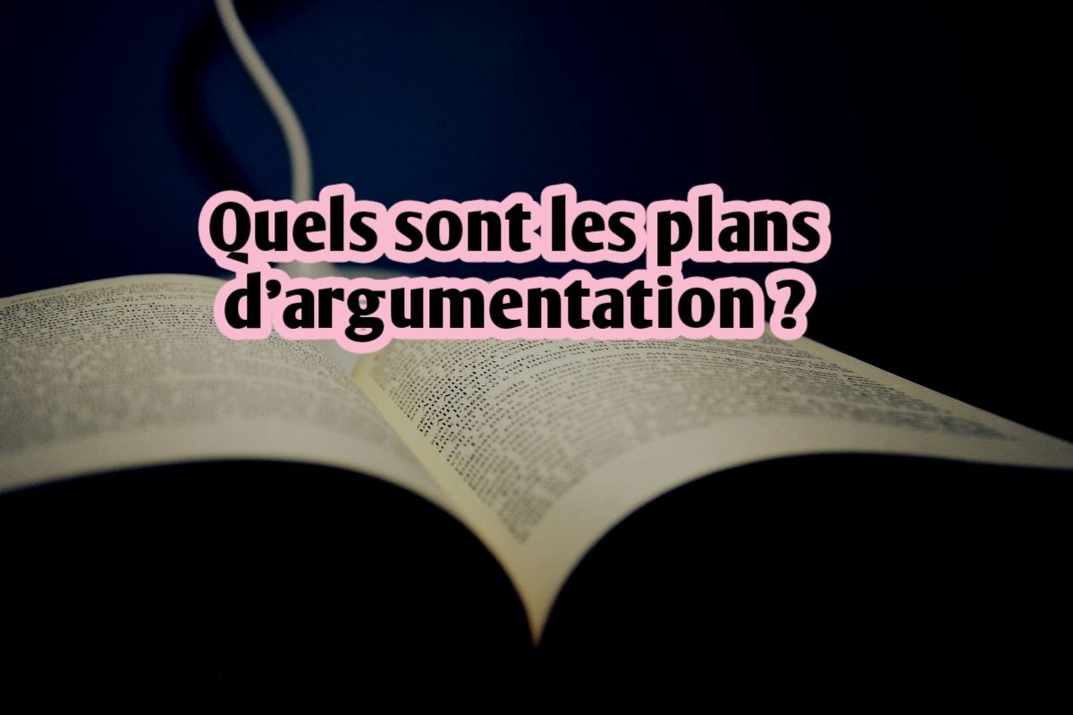 Quels sont les plans d'argumentation ?